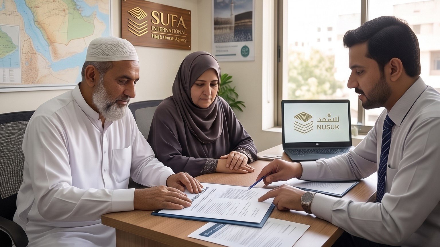 Umrah booking contract